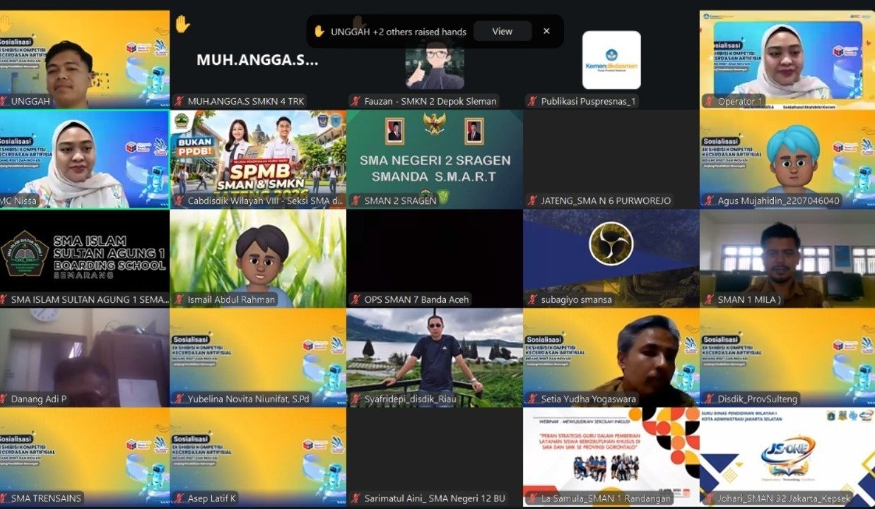 Saat Kemendikdasmen Hadirkan Ekshibisi Kompetisi Kecerdasan Artifisial