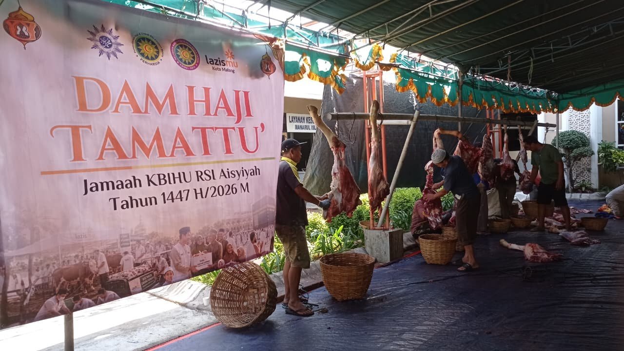 PDM Kota Malang Potong Hewan DAM Haji