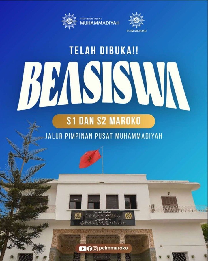 Beasiswa S1 - S2 ke Maroko