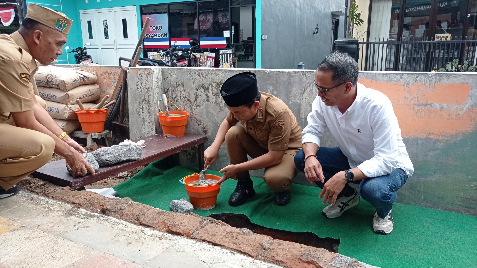 Harapan Wawali Ali Saat Awali Pembangunan Mushola Muhammadiyah