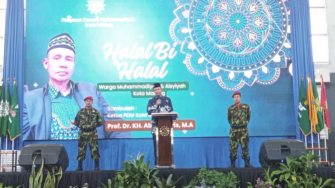 Halal Bi Halal PDM Kota Malang: Merawat Alam, Menjaga Kehidupan, dan Memperkuat Sinergi Umat